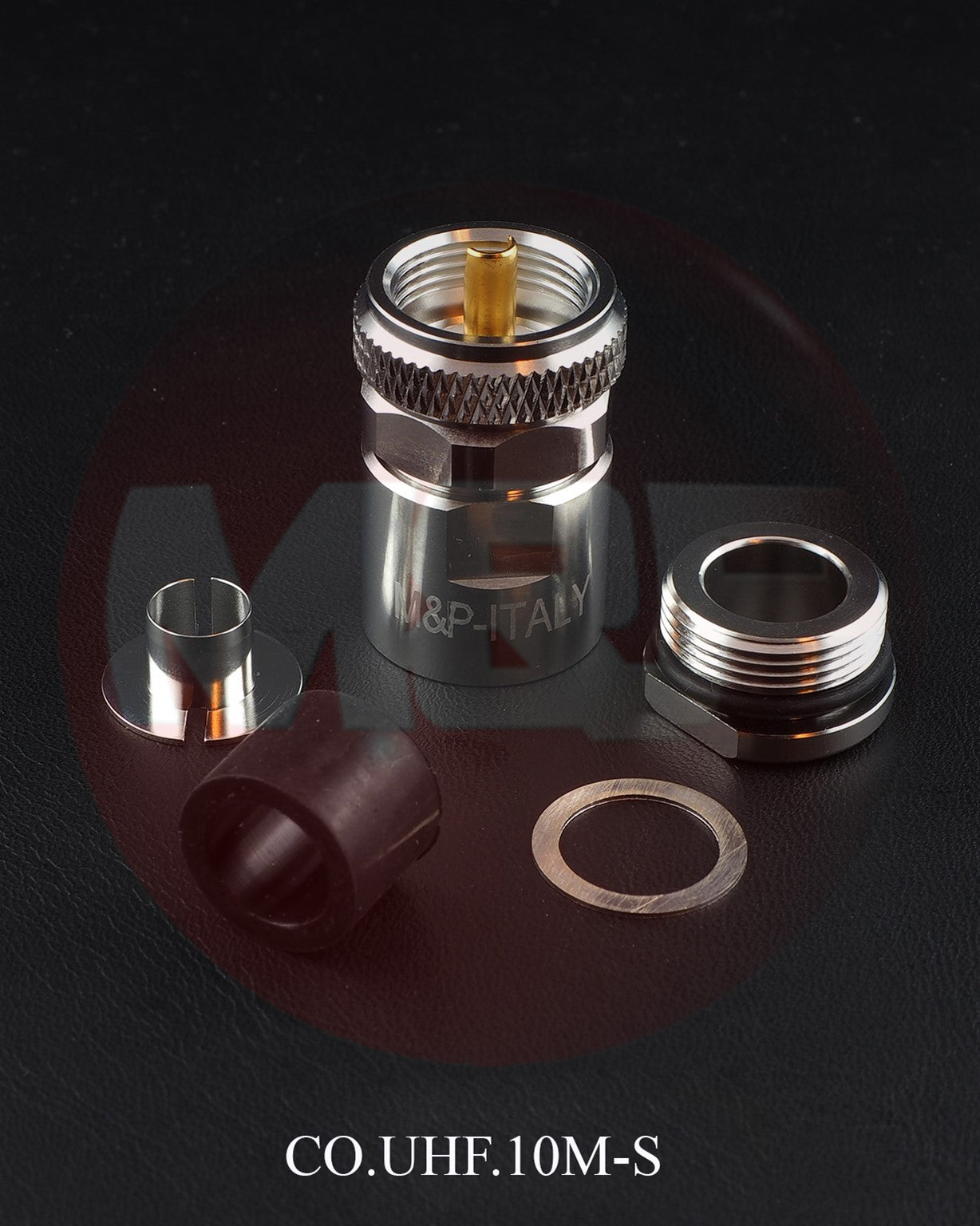 MESSI E PAOLONI CO.UHF.10M-S - Connettore UHF (PL) per cavi da 10,3mm