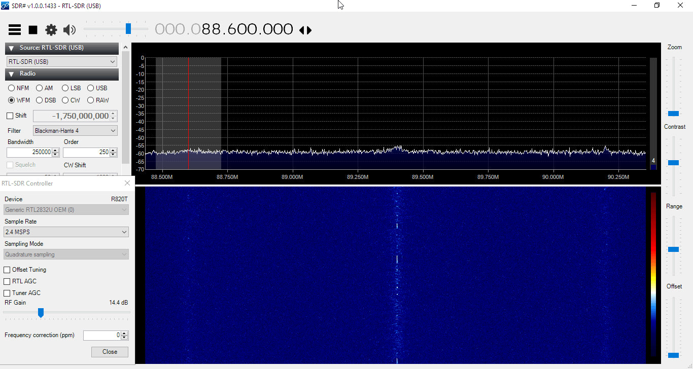Filtro RTL-SDR Blog Broadcast FM Band-Stop Filter