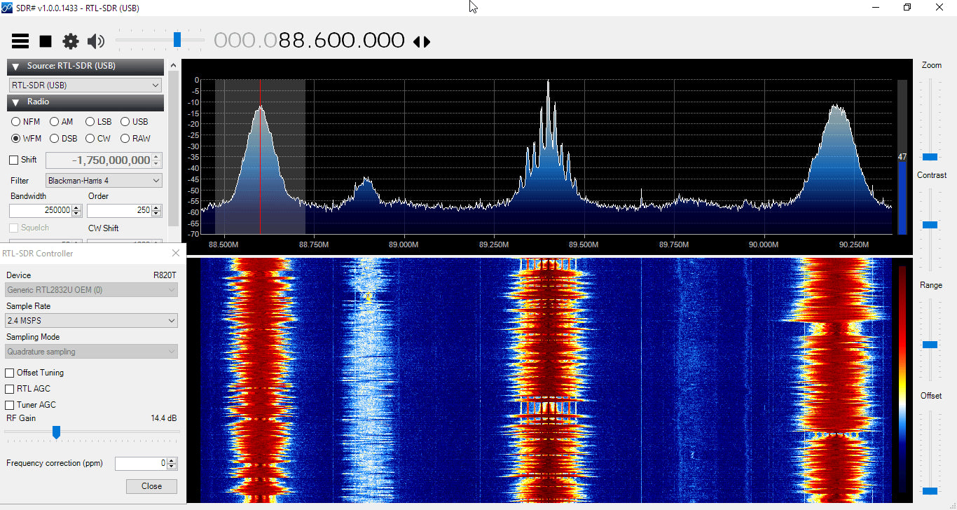 Filtro RTL-SDR Blog Broadcast FM Band-Stop Filter