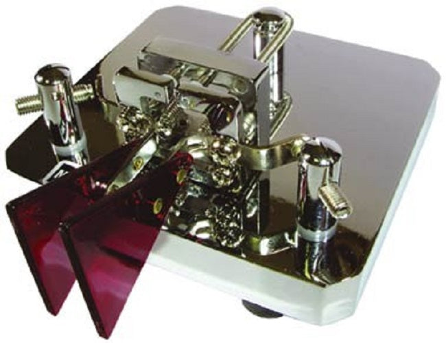 MFJ-564 Crome Iambic dual paddle Tasto telegrafico