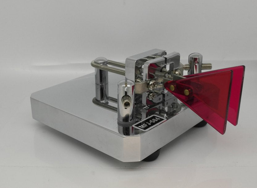 MFJ-564 Crome Iambic dual paddle Tasto telegrafico