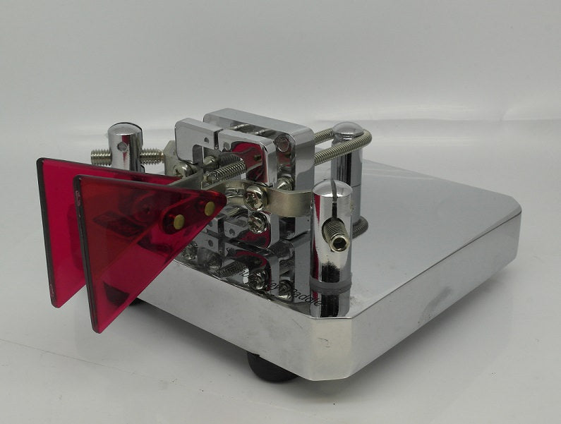 MFJ-564 Crome Iambic dual paddle Tasto telegrafico