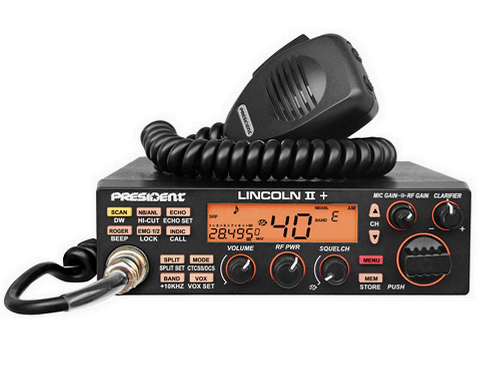 PRESIDENT LINCOLN II plus V4 - apparato 10-11-12 metri all mode