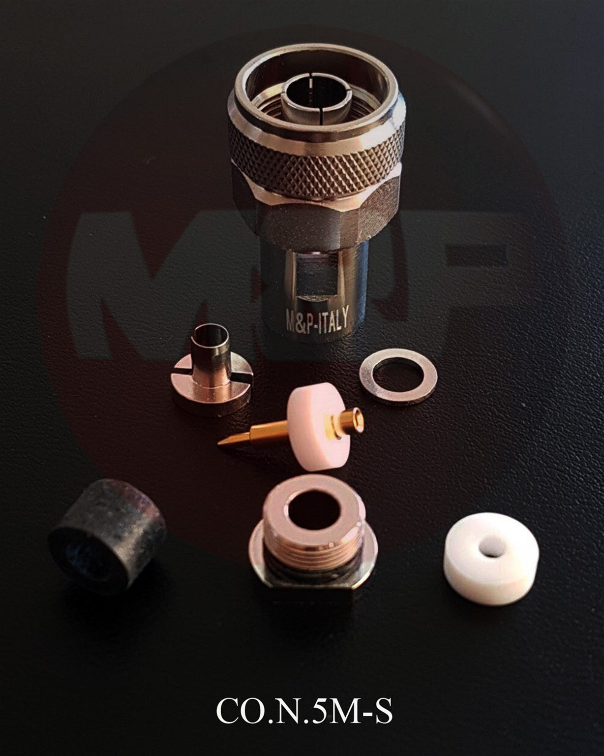 MESSI E PAOLONI Connettore N per AIRBORNE 5 RG-58 e cavi da 5 mm Nuova Serie