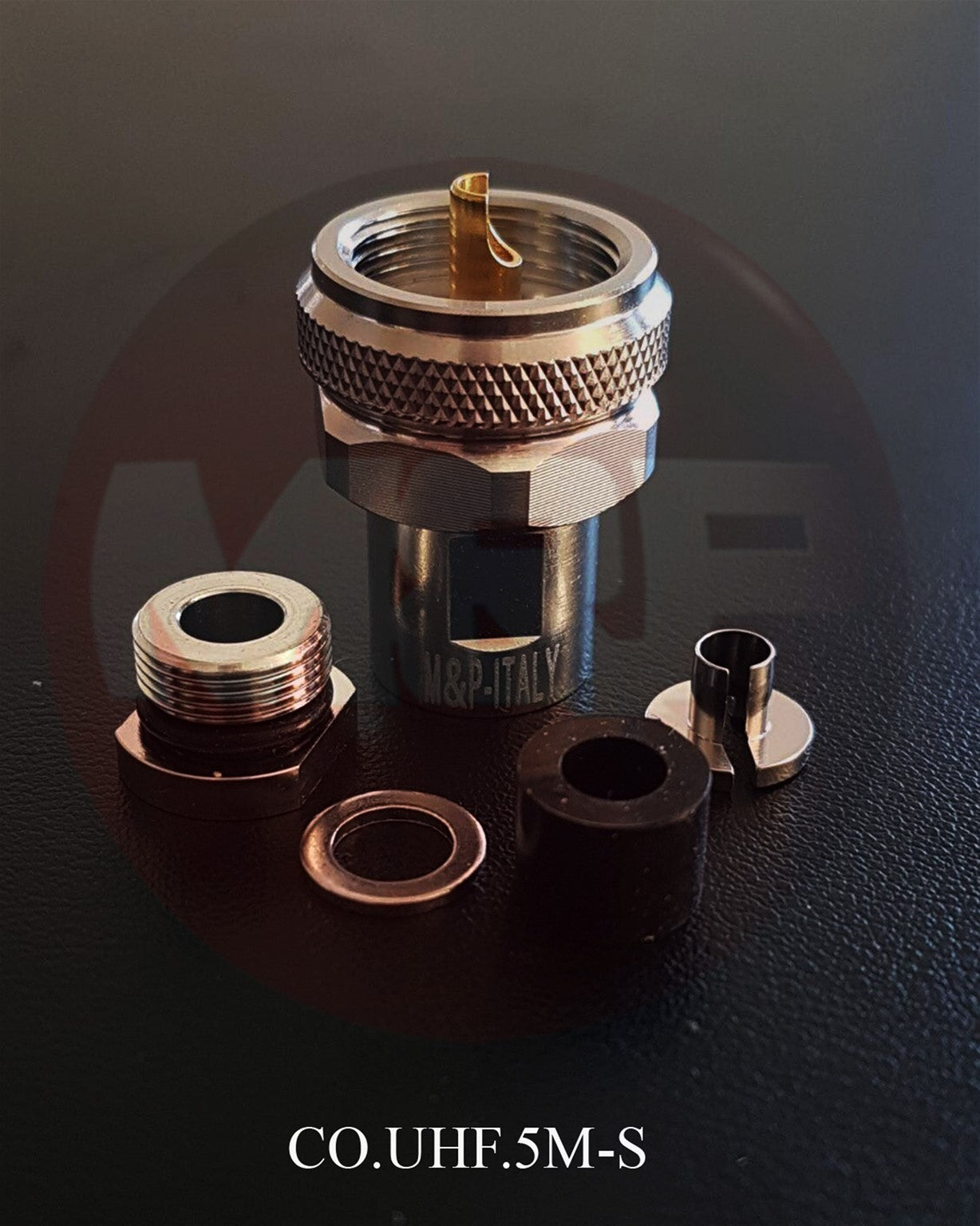 MESSI E PAOLONI CO.UHF.5M-S - Connettore PL profess. per cavi 5 mm NUOVA SERIE