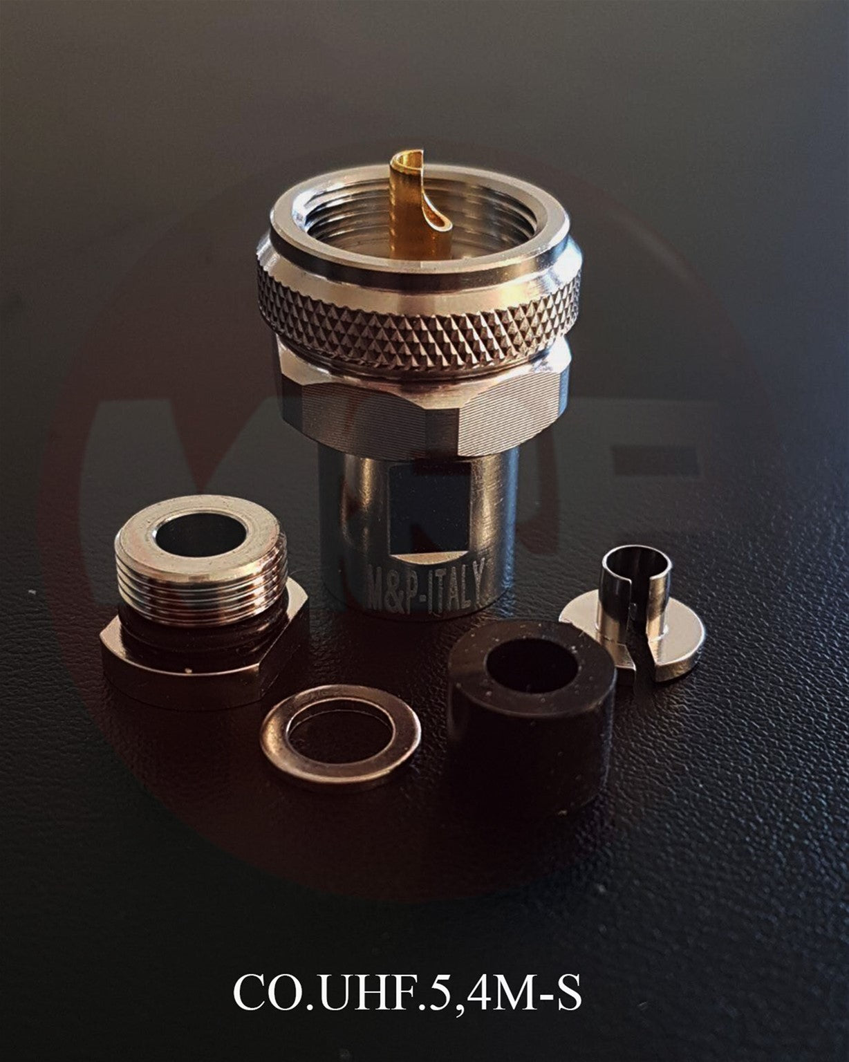 MESSI E PAOLONI CO.UHF.5,4M-S - Connettore PL prof. per cavi 5,4 mm NUOVA SERIE