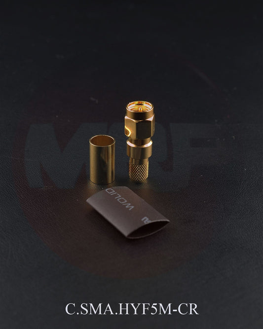 MESSI E PAOLONI C.SMA.HYF5M-CR  Connettore SMA Maschio a cripare per Hyperflex 5