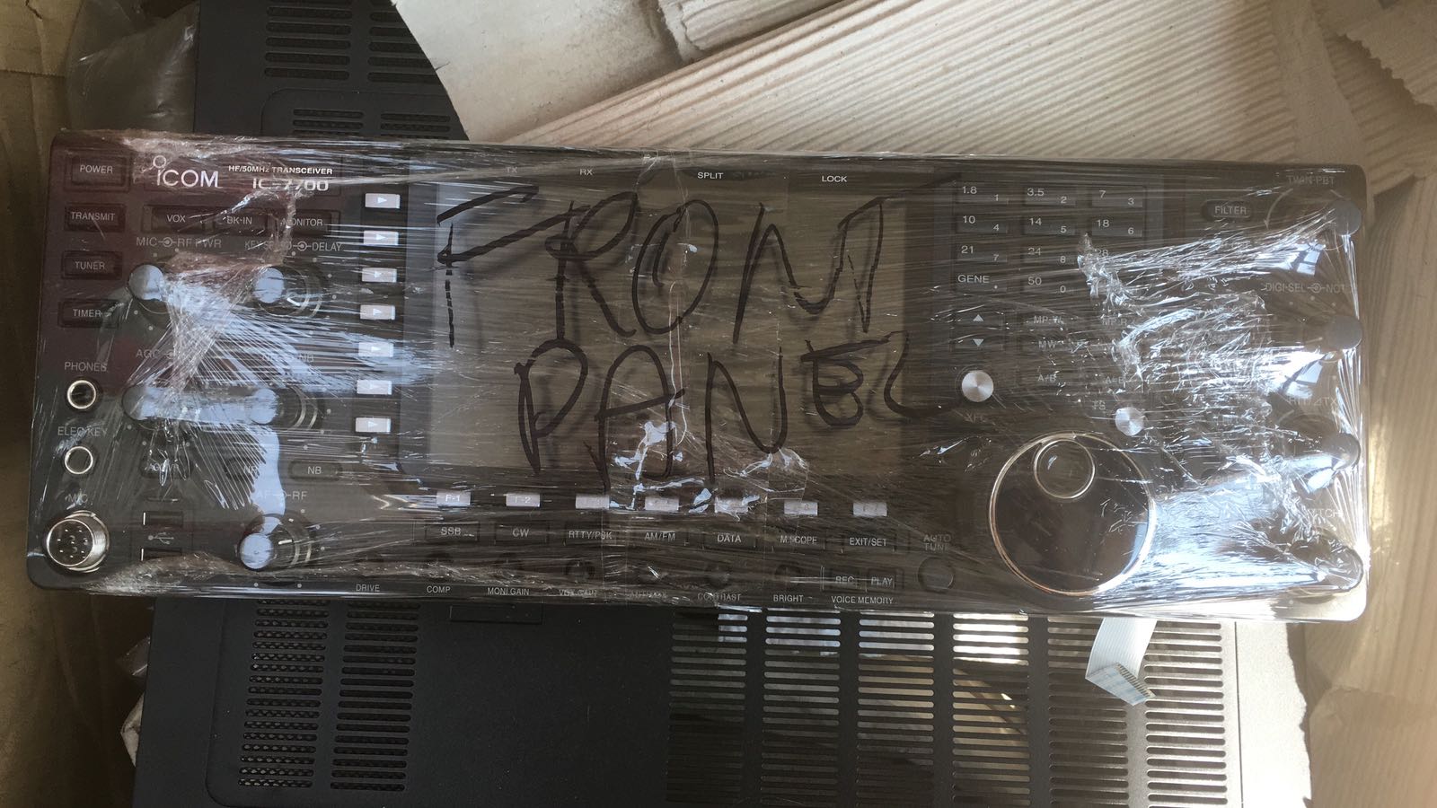 ICOM IC-7700 - PANNELLO FRONTALE COMPLETO -USED-