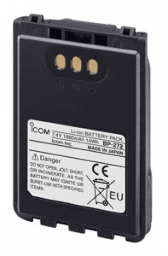 BP-271 ICOM - BATTERIA RICARICABILE 1150 mAh AGLI IONI DI LITIO X ID-31 E ID-51
