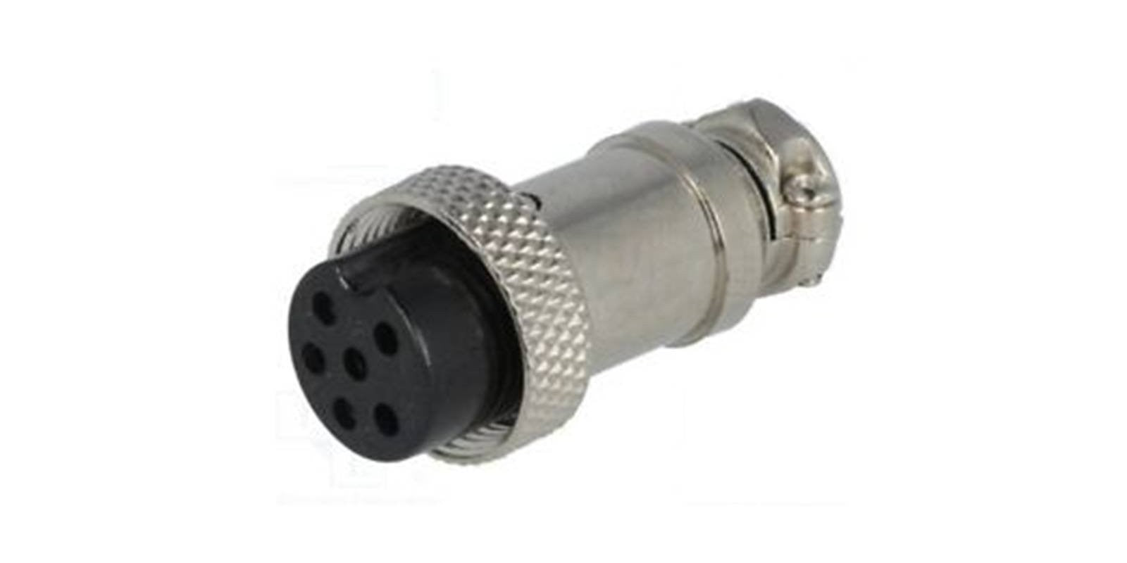 CONNETTORE MICROFONICO 6 POLI FEMMINA VOLANTE