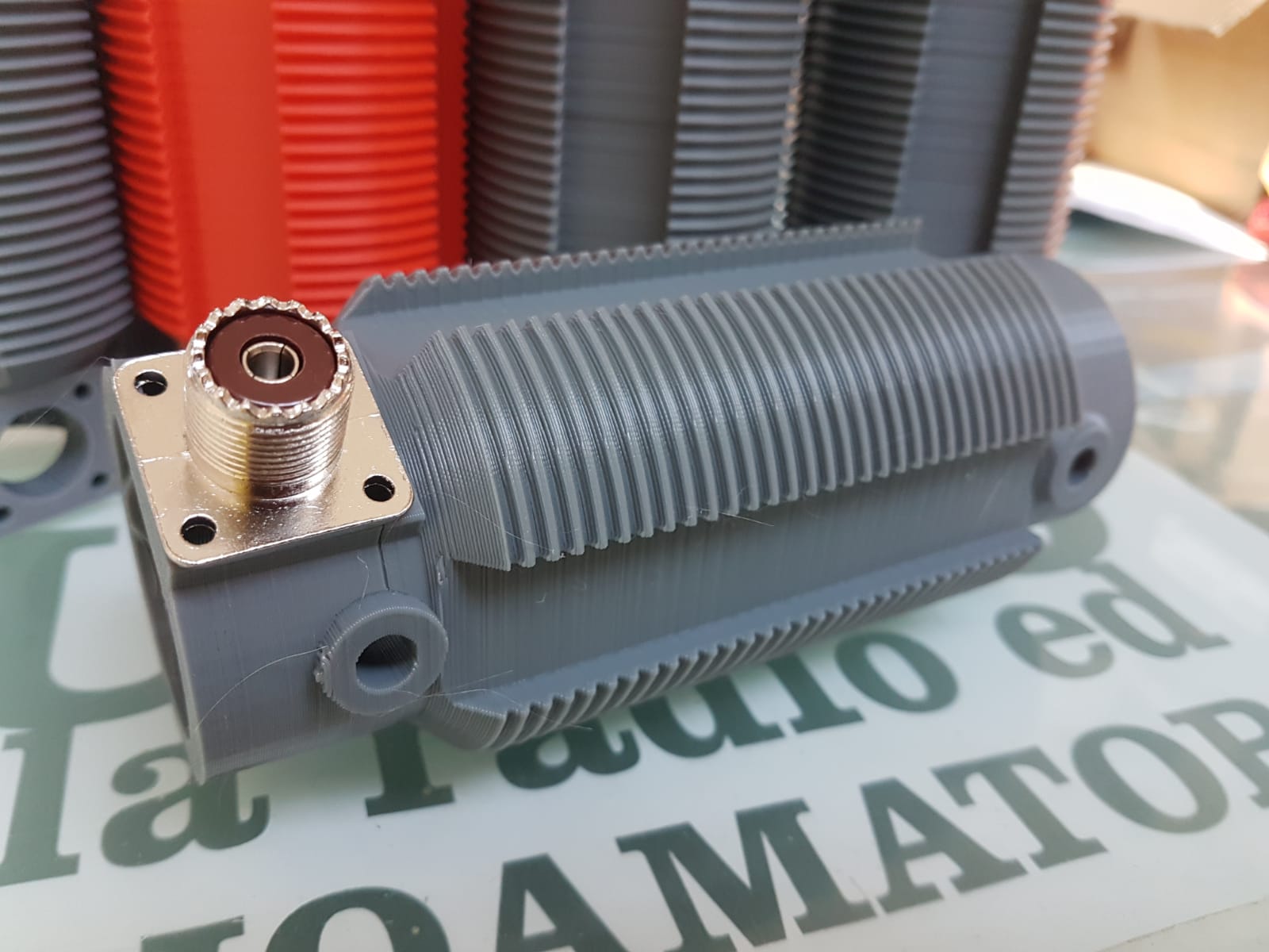 ECO ANTENNE Bobina per auto-costruzione antenna 10-80 Metri con connettore SO239