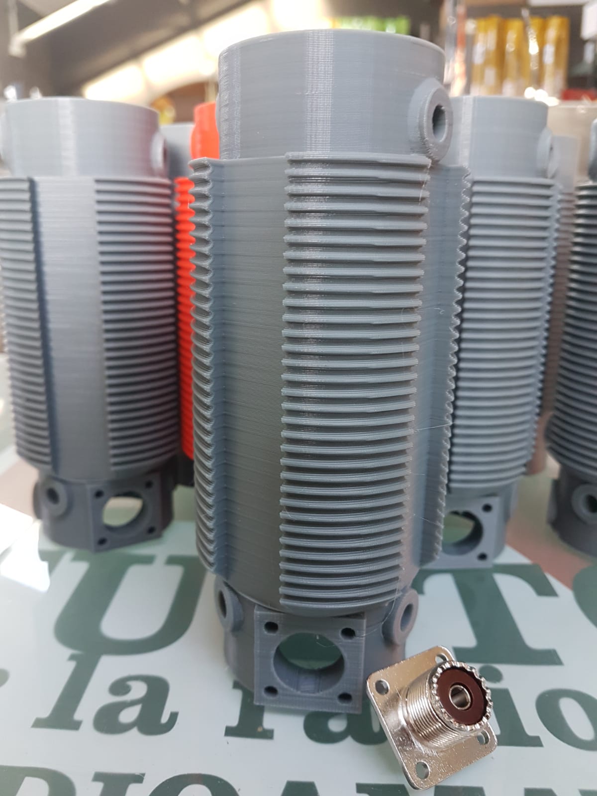 ECO ANTENNE Bobina per auto-costruzione antenna 10-80 Metri con connettore SO239