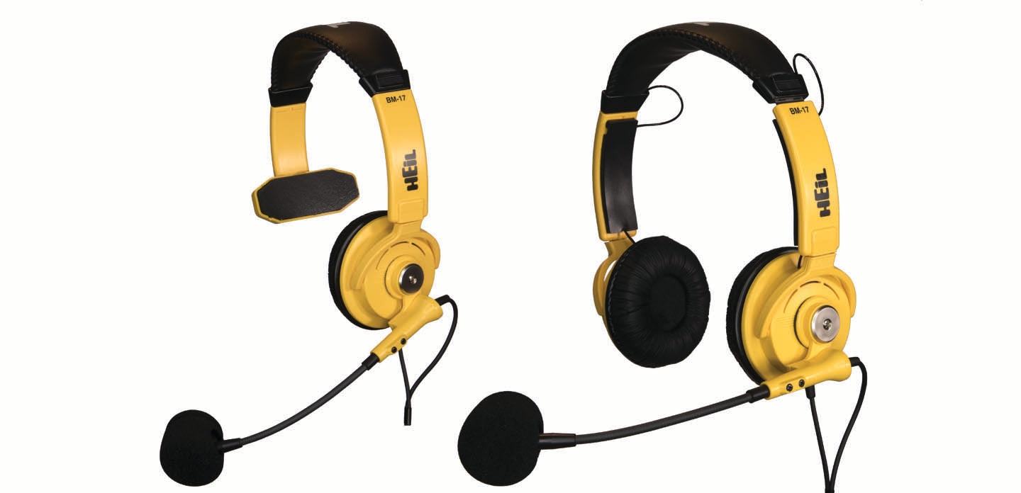 Heil Sound BM-17 Single - Cuffia microfono per comunicazioni civili - critical