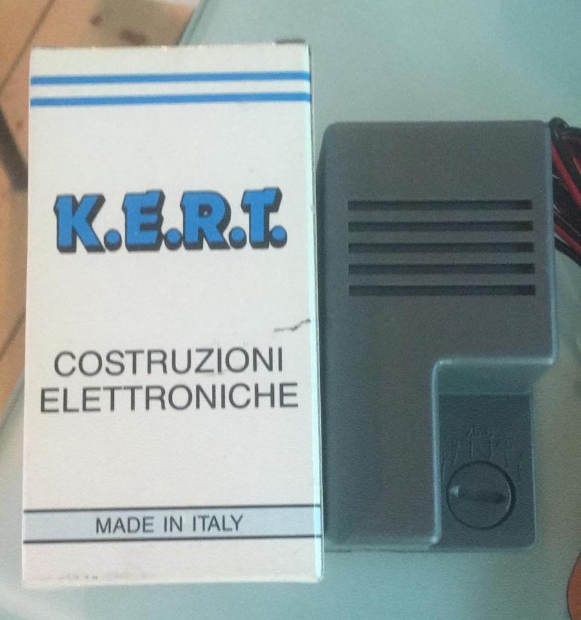 KERT riduttore di tensione ingresso 16-25V out 3-4,5-6-7,5-9-12 V