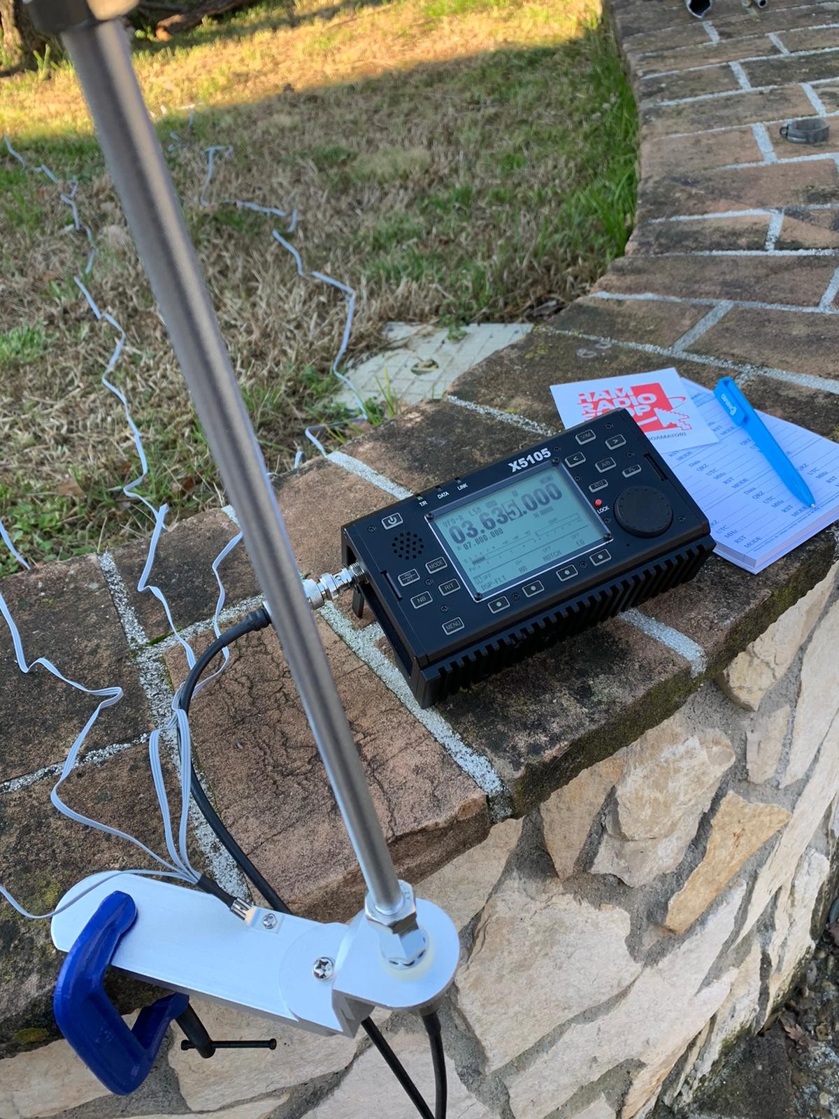 HF-P1 HRS Antenna trasportabile 16-80 M  144/430 MHz Eco Antenne