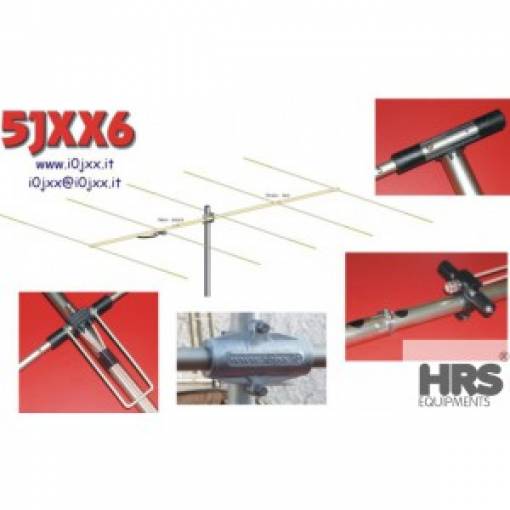 5JXX6 Antenna direttiva 50Mhz 5 elementi