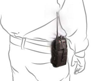 Nylon Case Big - Custodia universale in nylon con spallacci