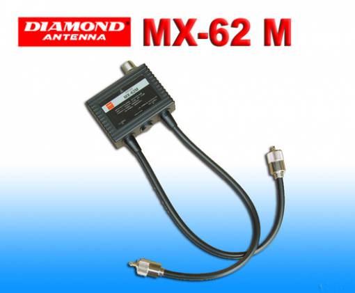 Diamond MX-62M - Duplexer 1.6-56 / 76-470 MHz
