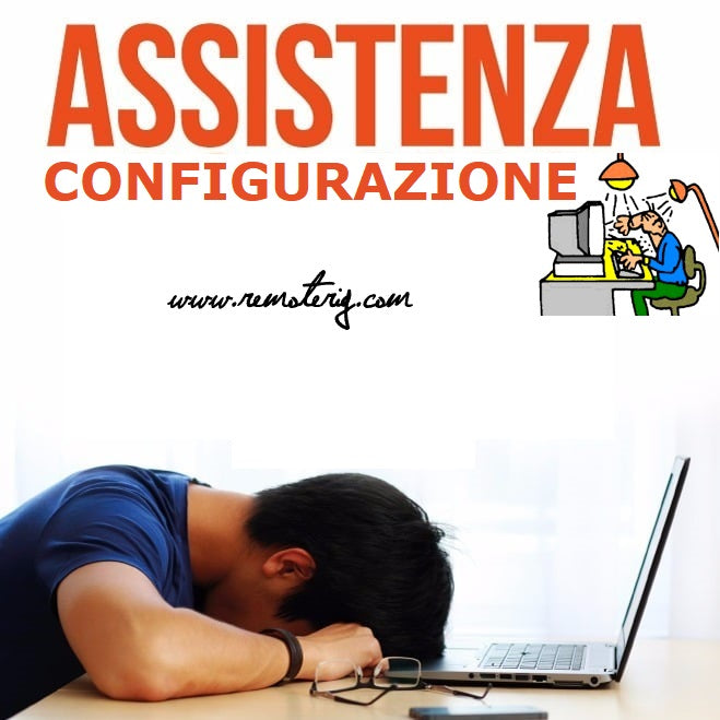 Configurazione completa sistema remoterig hardware, firmware