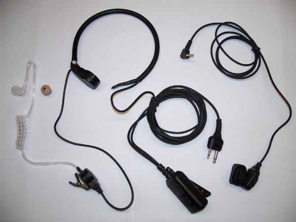 Proxel X-19-K Laringofono con auricolare per Kenwood Wouxun Polmar
