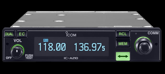 IC-A210E RTX in banda aereonautica step 8,33 kHz 6W RF