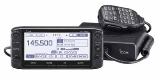Icom ID-5100E Ricetrasmettitore Digitale Veicolare Dual-Band VHF/UHF