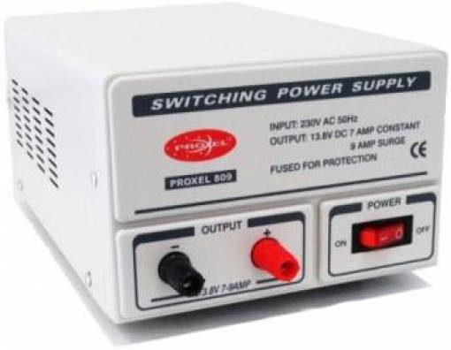 PROXEL 809 Alimentatore 9 Amp. Max Ottimo per C.B.