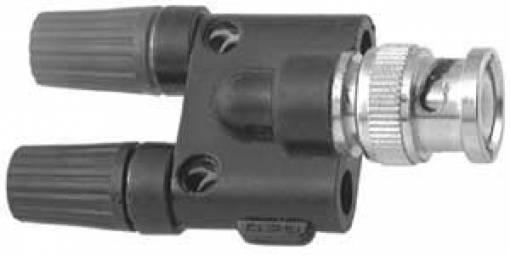 Adattatore da spina BNC a 2 morsetti