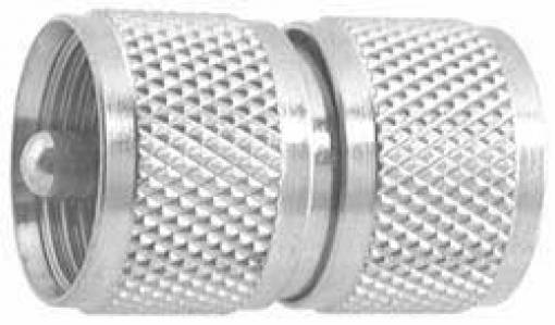 Adattatore coassiale doppio maschio UHF