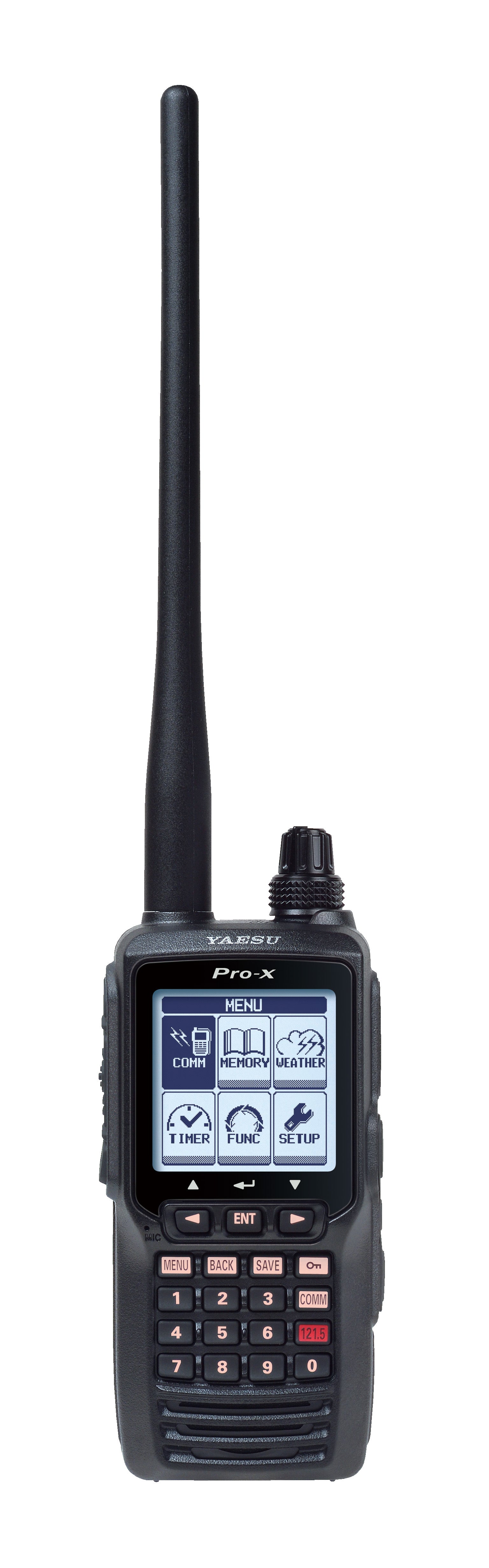 Yaesu FTA-550L - Ricetrasmettitore aereonautico portatile con VOR