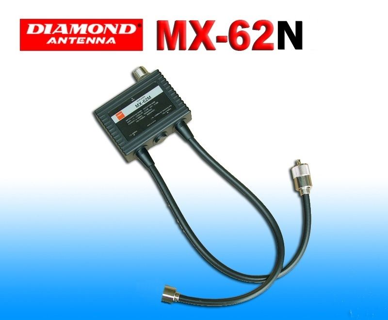 Diamond MX-62N - Duplexer 1.6-56 / 76-470 MHz