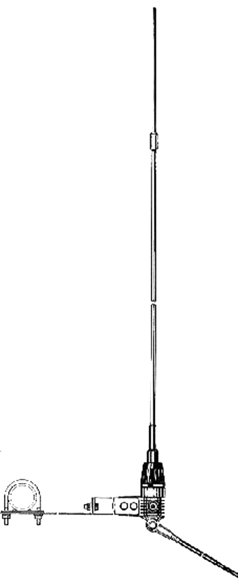 Sirio BOOMERANG A Antenna  C.B. 27 MHz da balcone